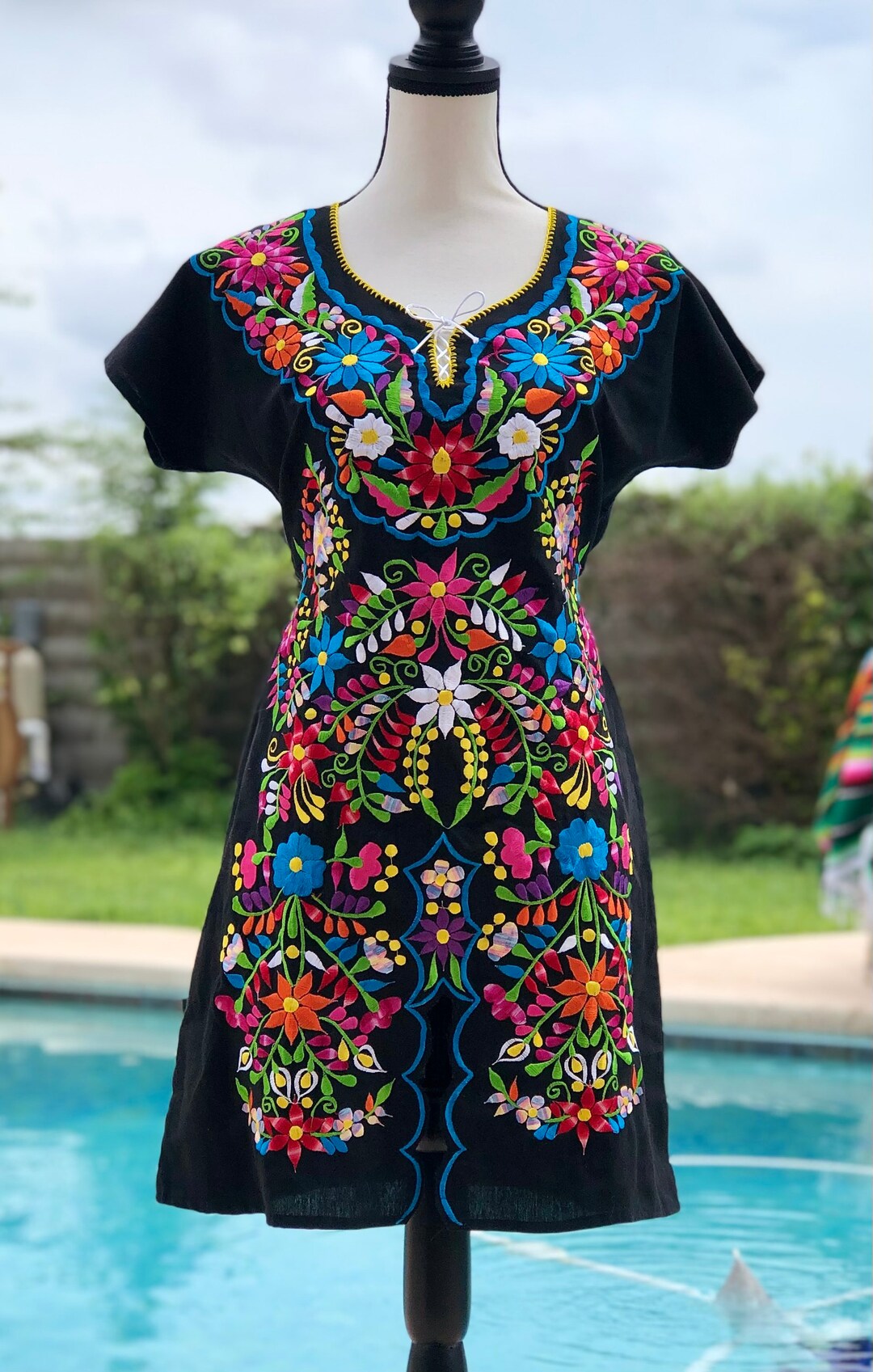 knee length dresses for ladies Mini Dress- Red Large
