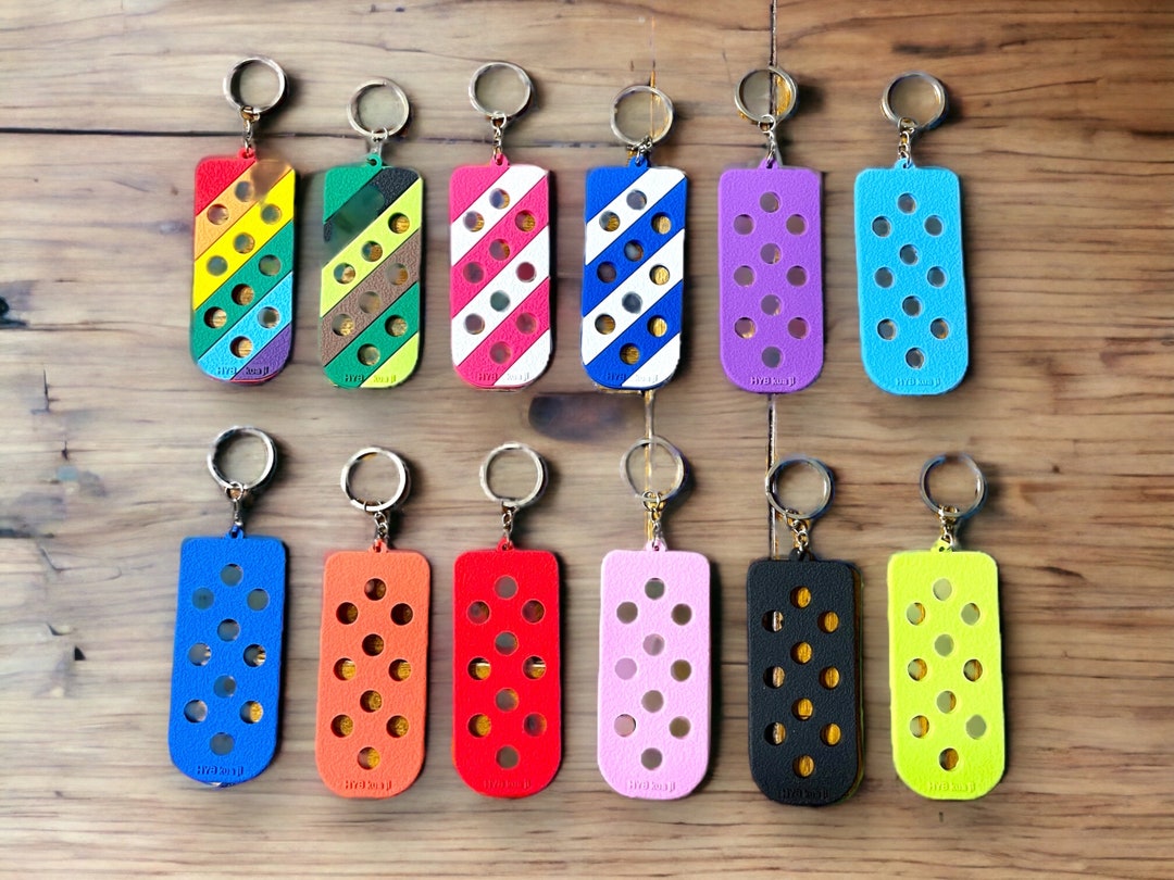 Keychains/charm Holder Keychain/backpack Charm Tags/inspired Croc Charm Keychains/gifts for All