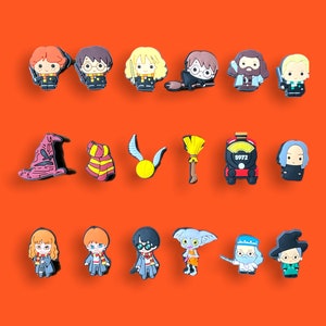 Halloween Croc Shoe Charms, Halloween Inspired Croc Charms, Shoe Croc Charms