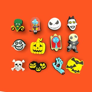 Halloween Croc Shoe Charms, Halloween Inspired Croc Charms, Shoe Croc Charms