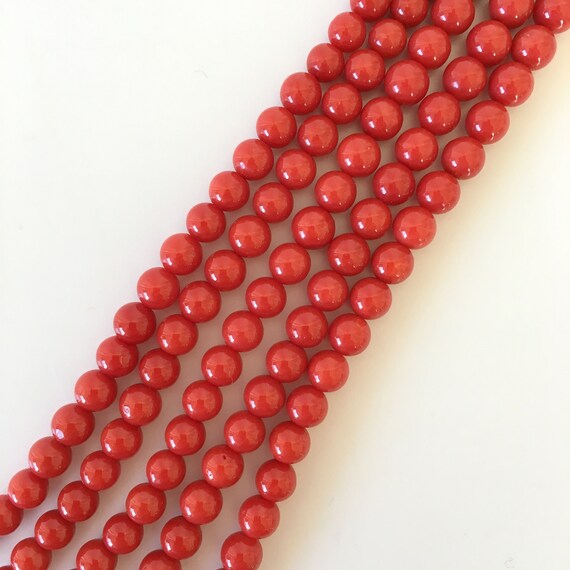 Red coral 2024 beads price