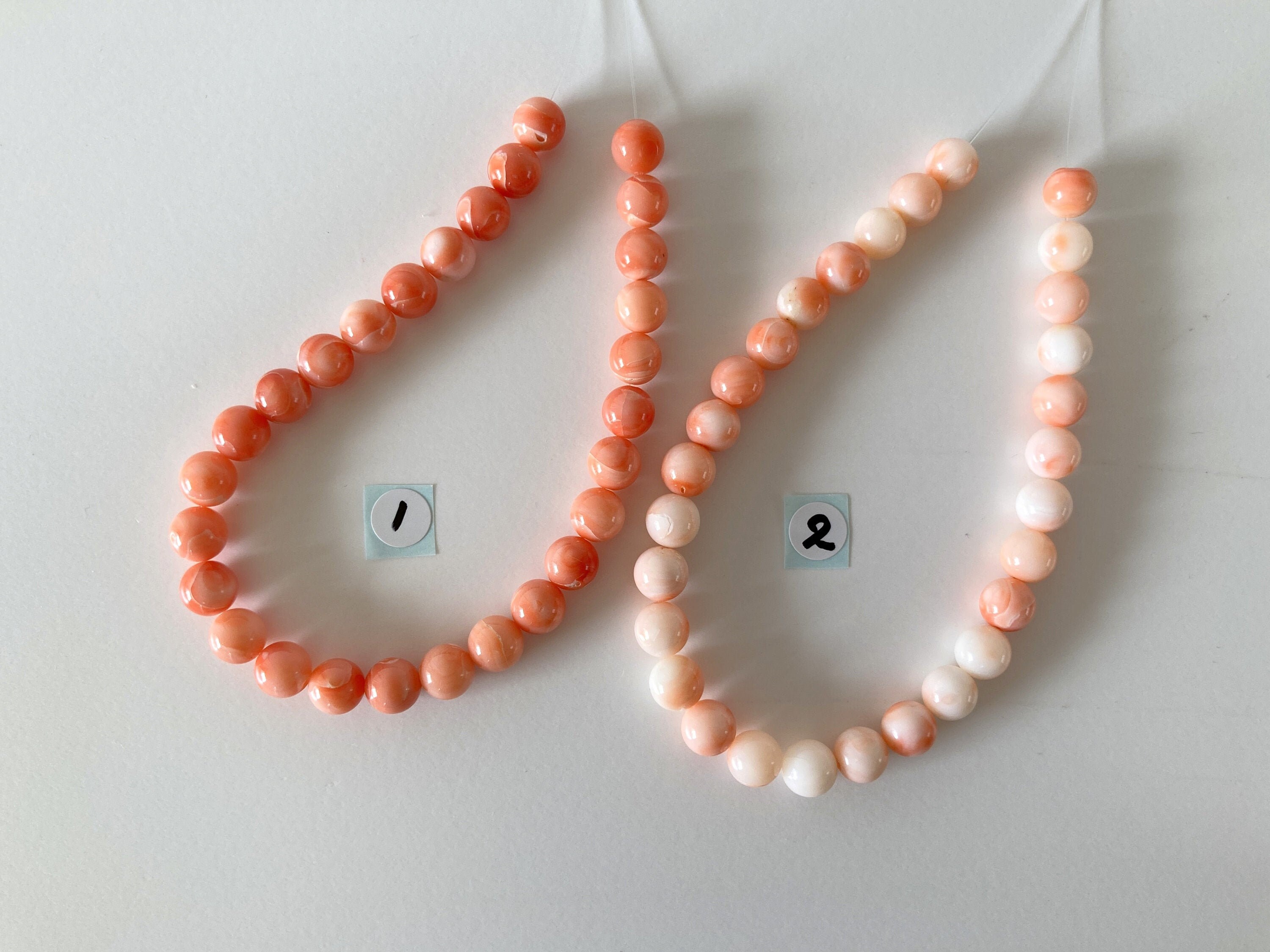 Price per strand Natural Deep Sea Coral 5-5.5mm round beads strand Natural color pinkorange coral round beads strand