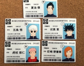 Student ID Stickers | Waterproof Card Stickers | Year 1