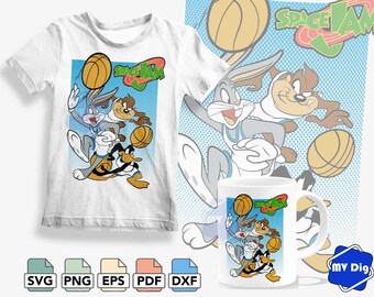 Space Jam Svg Etsy