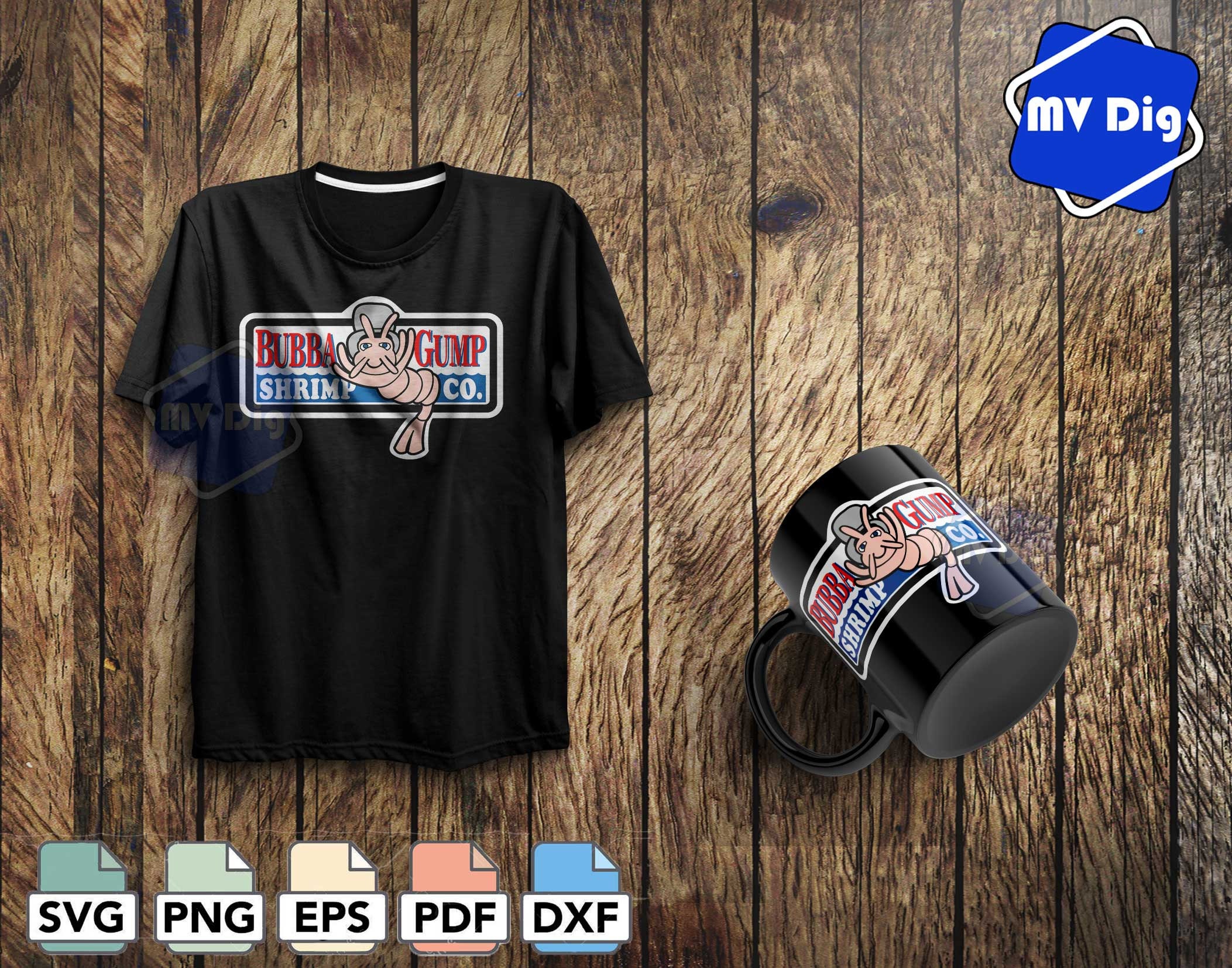 Download 1 bubba gump svg T-shirt Template bubba gump Shirt Design ...
