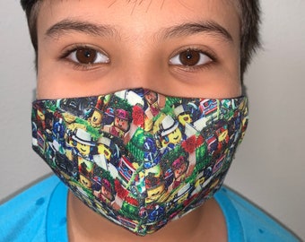 Roblox Mask Etsy - roblox man face mask