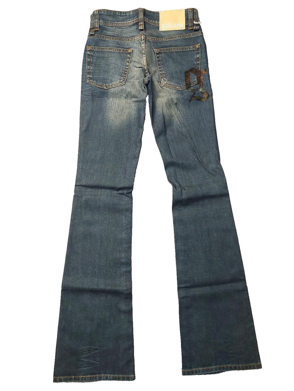 Vintage John Galliano Bronze Silver Gold Big G Low-rise Vintage John Galliano Bronze Silver Gold Big G Low-rise