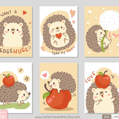 Cute Little Hedgehog With Fresh Red Apple. Lovely Happy Funny - Etsy Cute Little Hedgehog With Fresh Red Apple. Lovely Happy Funny - Etsy