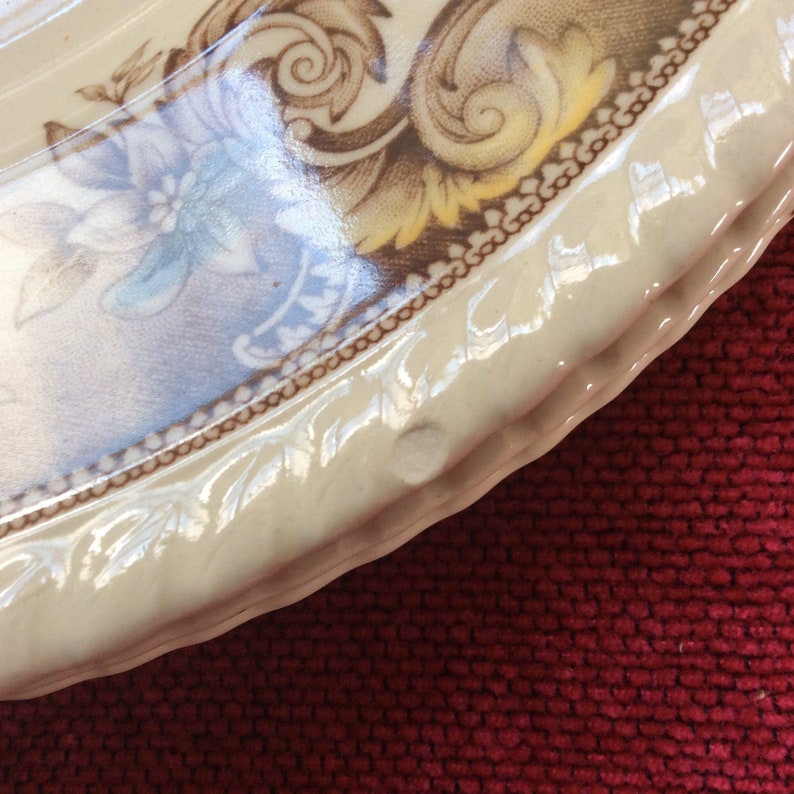 Four Devonshire plates