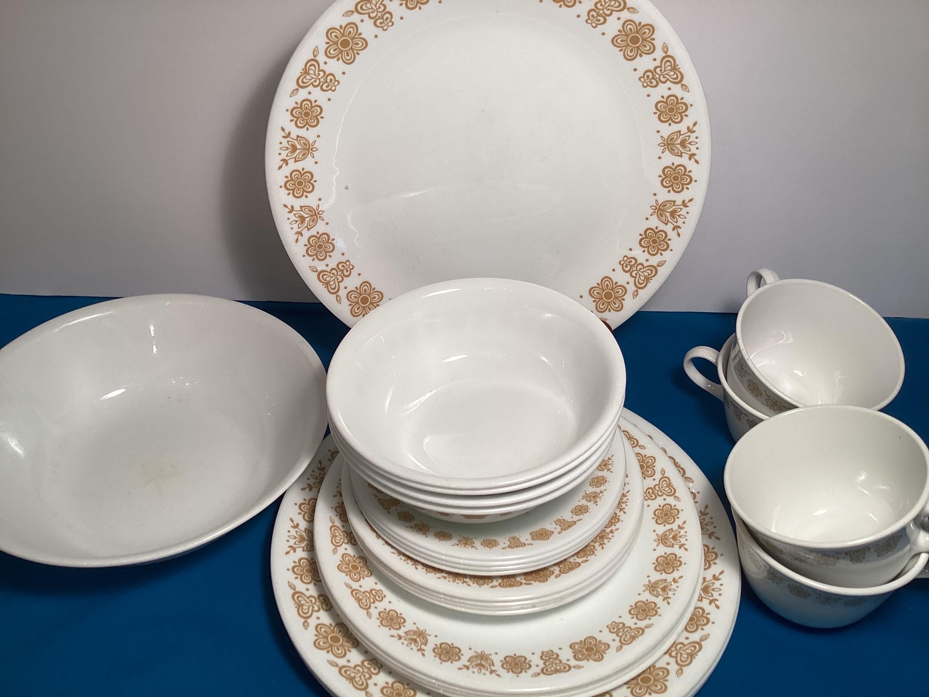 Gold Butterfly Corelle Set - Etsy