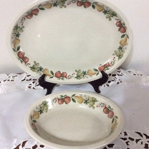 Wedgewood  Platter and Bowl Set