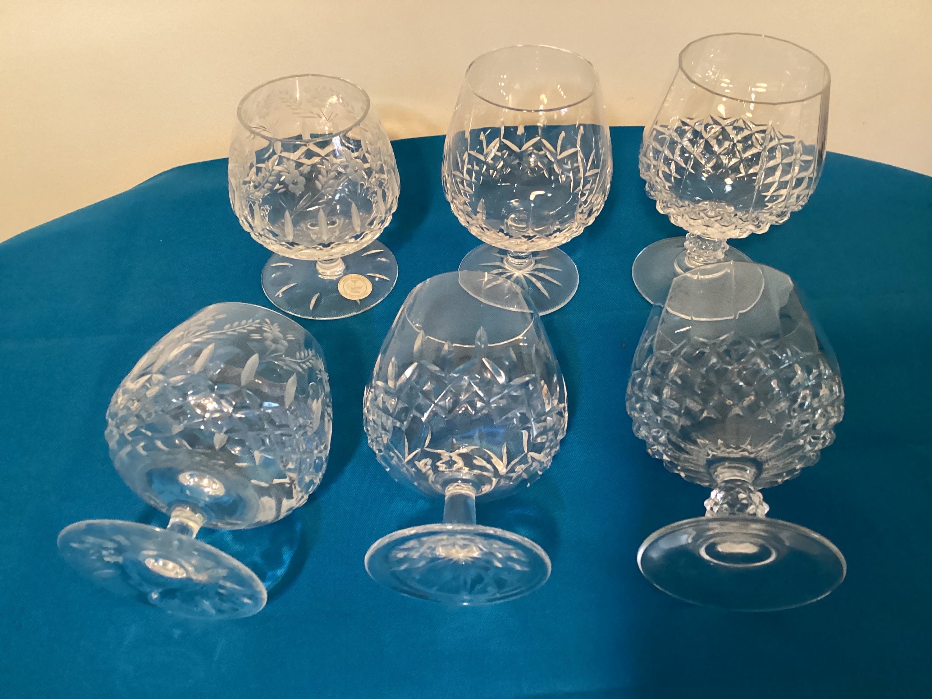 Crystal Brandy Glass 