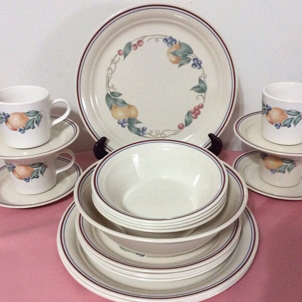 Corelle Dinnerware Set Abundance Etsy