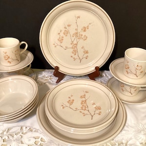 Set of 20 Pieces Cornerstone Dinnerware  (China Blossom )