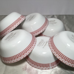 Corelle Bowls 6 Graphic Stitch Pattern