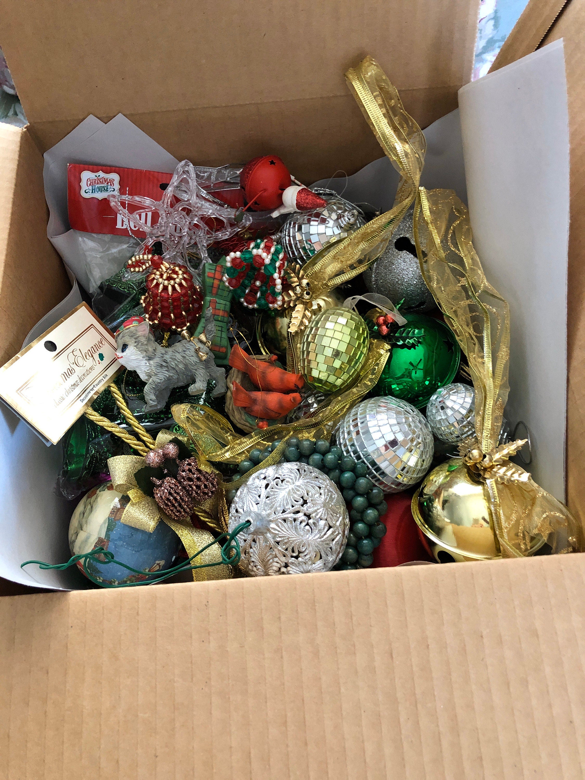 Christmas Decor Box Christmas Decor Box