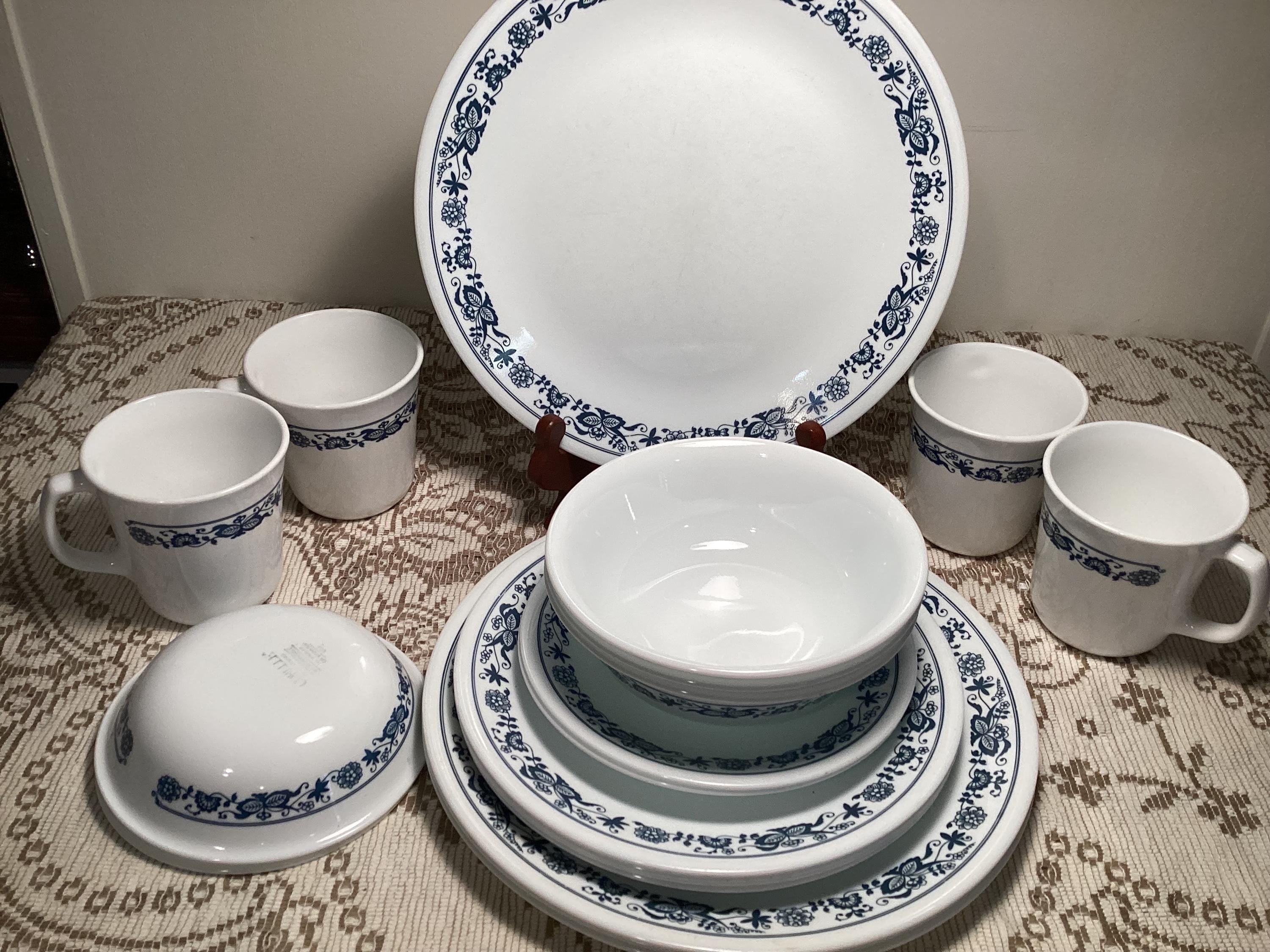 Amazon.co.jp: Corelle 食器20点セット 保管箱つき クラシック