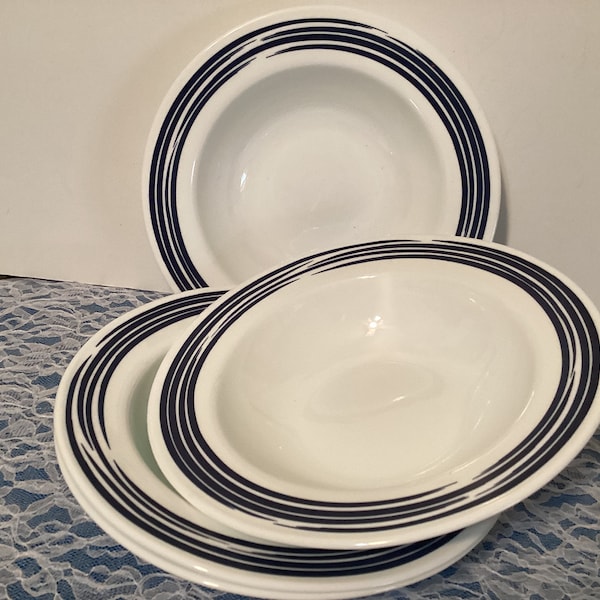 Set of 4 corelle pasta bowls