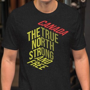 Canada Pride T-shirt: Bekväm bomullströja för män och kvinnor