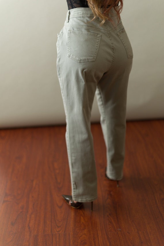 Gloria Vanderbilt Gray Jeans 34W Gray 