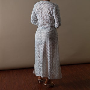 70's White Lace Bridal Dress Vintage Clothing Shop Shop Restyled Vintage image 7