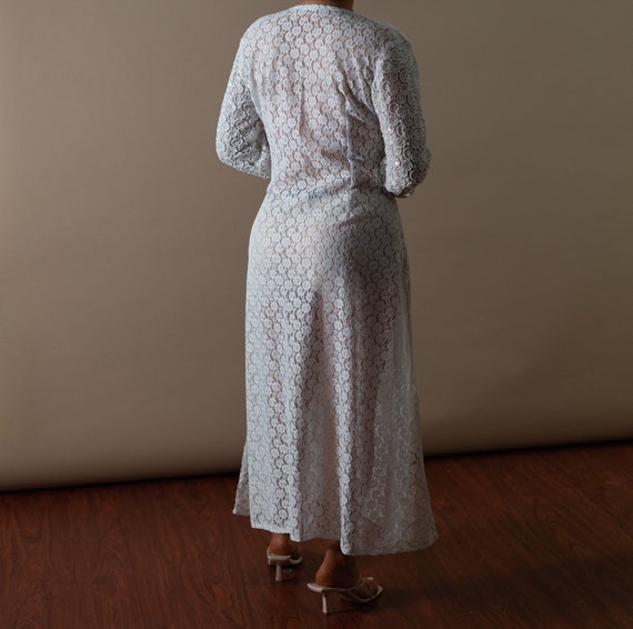 70's White Lace Bridal Dress | Vintage Clothing S… - image 7