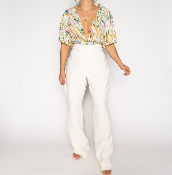 50's Palm Tree Beach Blouse