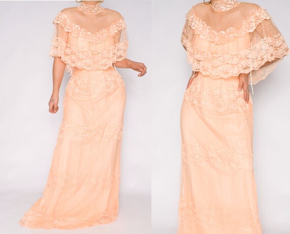 Lace Evening Gown
