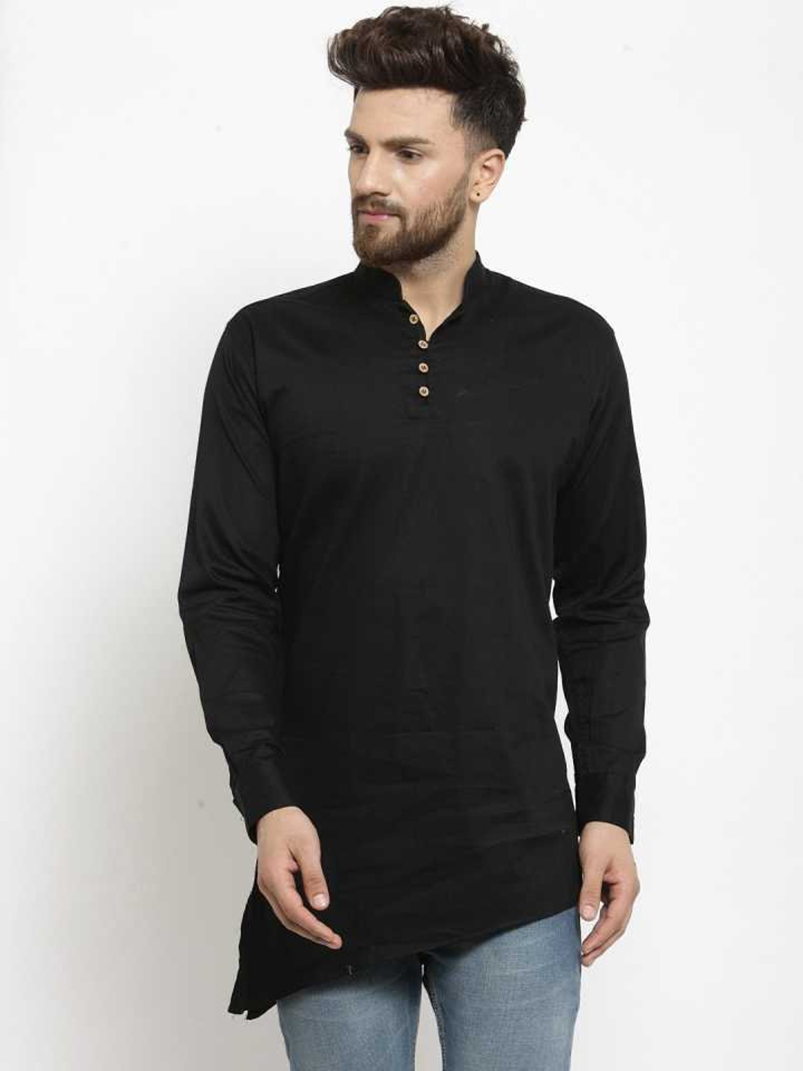 Camisa india para hombre Kurta / Corto Kurta Hombres Vestido Etsy España