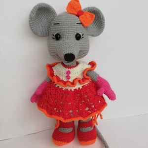 amigurumi mouse