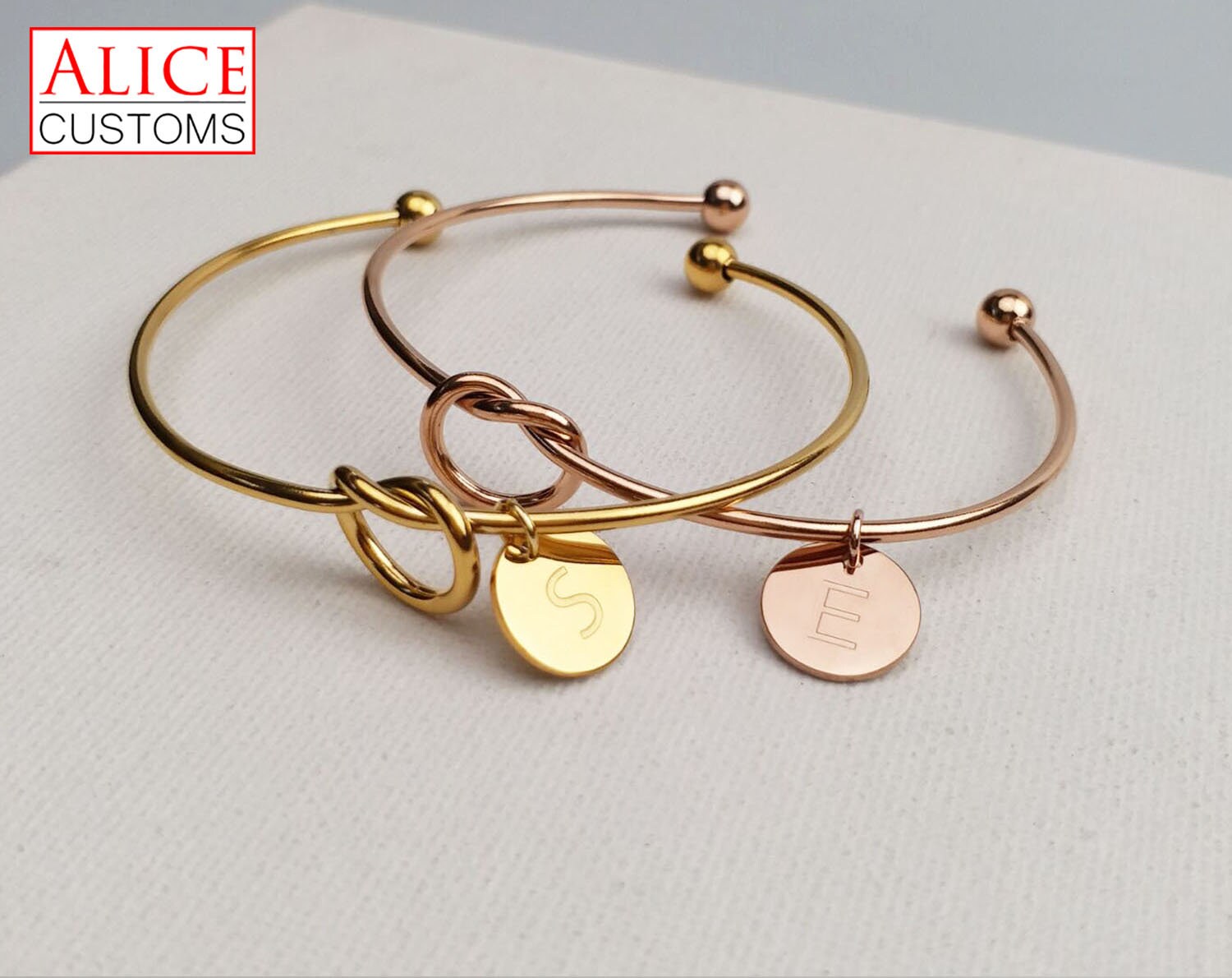 Personalized Customized Girlfriend bracelet Initial Bracelet Etsy