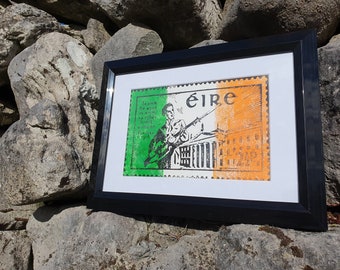 Hand Printed Replica of the 25th Anniversary of the 1916 Easter Rising Stamp