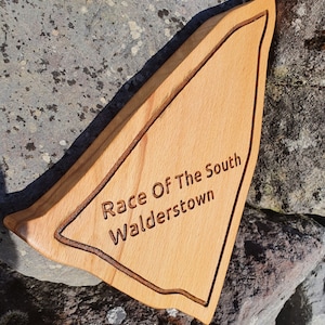 Walderstown Race of the South Circuit kaartgravure