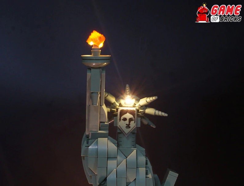 lego statue of liberty light kit