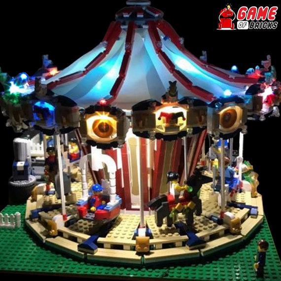 lego carousel 10196