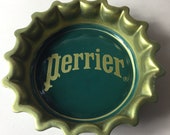 A Delightful Vintage Porcelain Trinket Ring Jewellery Dish in the form of a Perrier Bottle Top