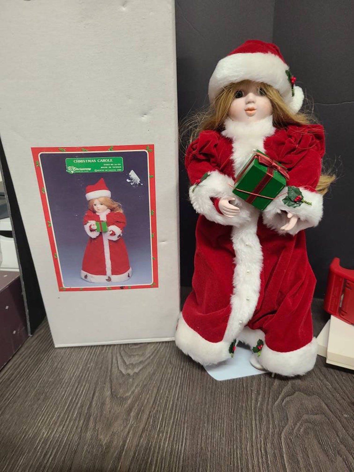 House of Lloyd 1989 Christmas Carole 16 Doll Christmas Etsy UK