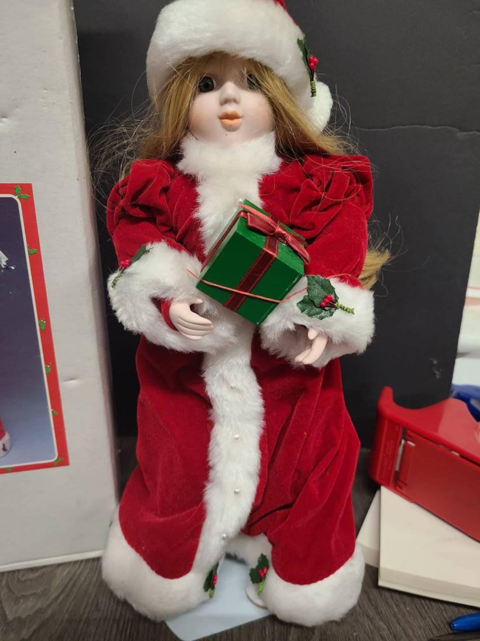 House of Lloyd 1989 Christmas Carole 16 Doll Christmas Etsy UK