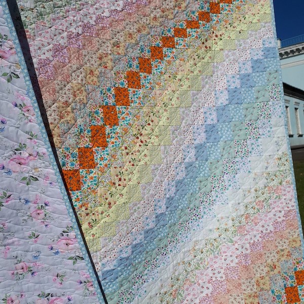 Pastel Quilt Etsy