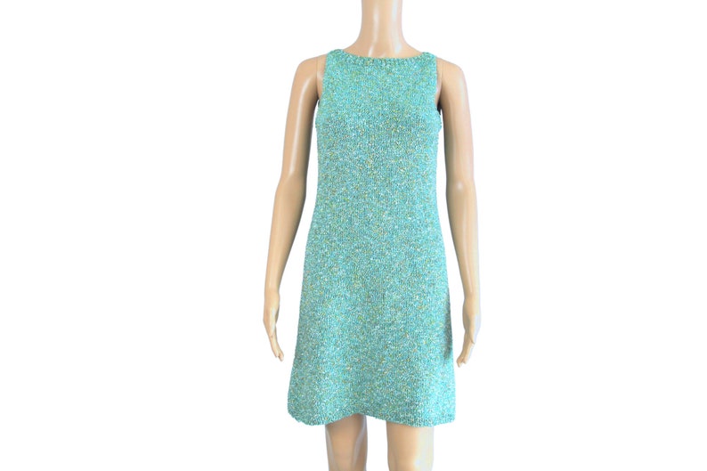 Shops Hand knitted Sleeveless Swing Dress