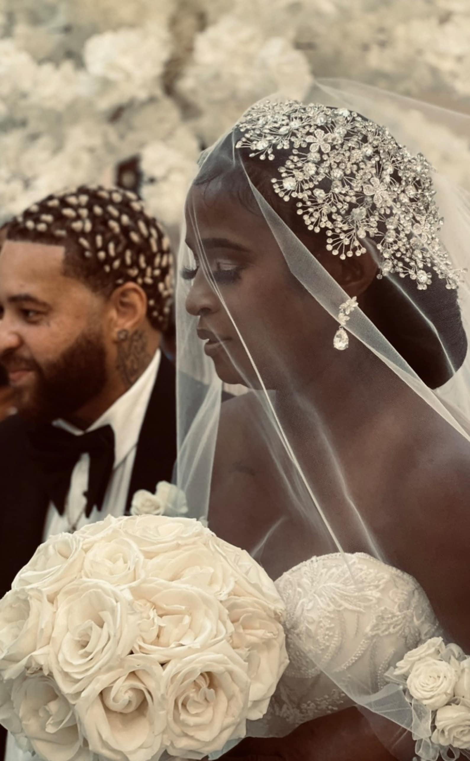rhinestone bridal headpiece