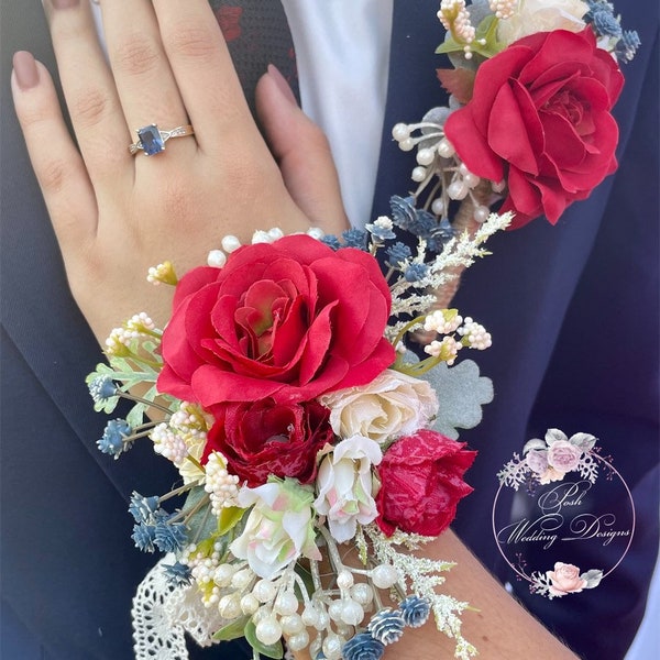 Hochzeit und Abschlussball Corsage, Bräutigam und Abschlussball Boutonniere