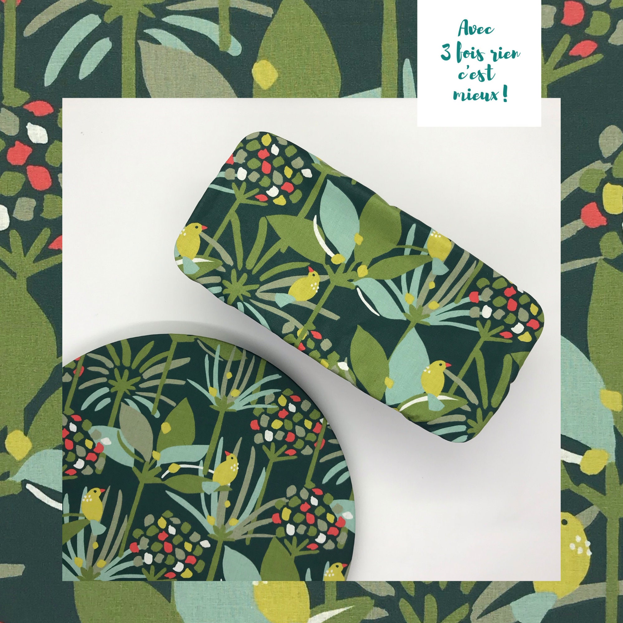 Charlottes Couvreplats à Tarte et Cake Lot de 2