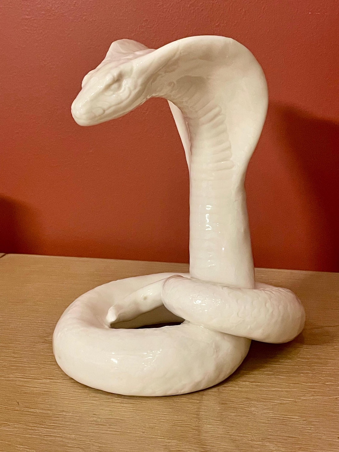 Handmade Porcelain Snake Figurine – A Unique Piece of Art - Etsy