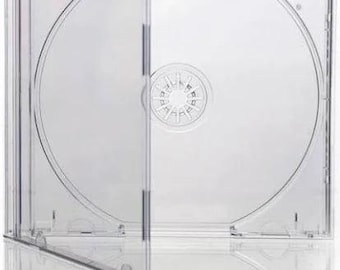 Estuche de CD de repuesto vacío / NUEVO / Sencillo y doble