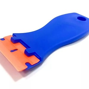 Kunststoff Schaber Kunststoff Schaber Rasierer Auto Aufkleber Aufkleber Entferner Werkzeug UK