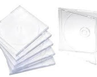 Replacement CD Jewel Case Empty | BRAND NEW | Single or Double