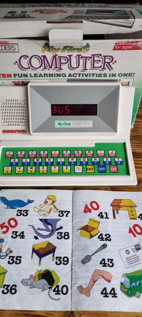 My First Computer Grandstand 1984 Vintage Toy - Working | Boxed