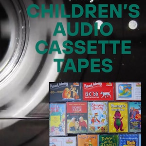 Children&#39;s Cassette Tapes | Collectable Rare Vintage Kids Audio