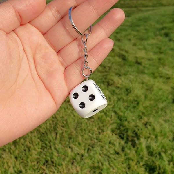 Dice Keychain Etsy